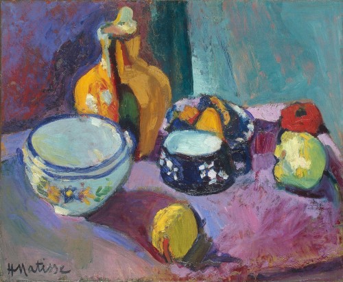 «Посуда и фрукты», 1901