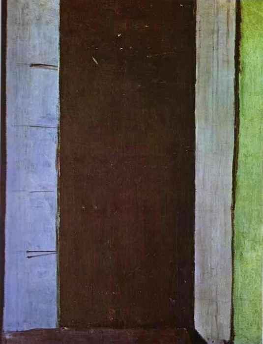 Каземир Малевич :: балконная дверь в коллиуре. 1914