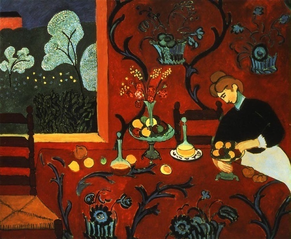 Каземир Малевич :: Красная комната. 1912