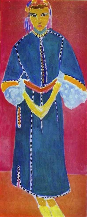 Каземир Малевич :: Марокканка (жительница Цоры стоящая). 1912.