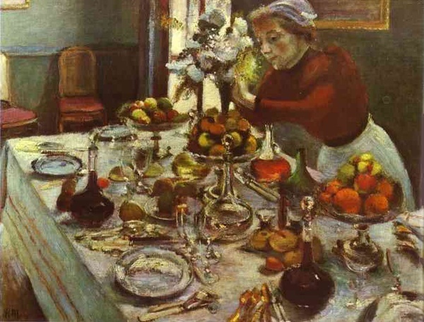 Каземир Малевич :: Обеденный стол. 1897.