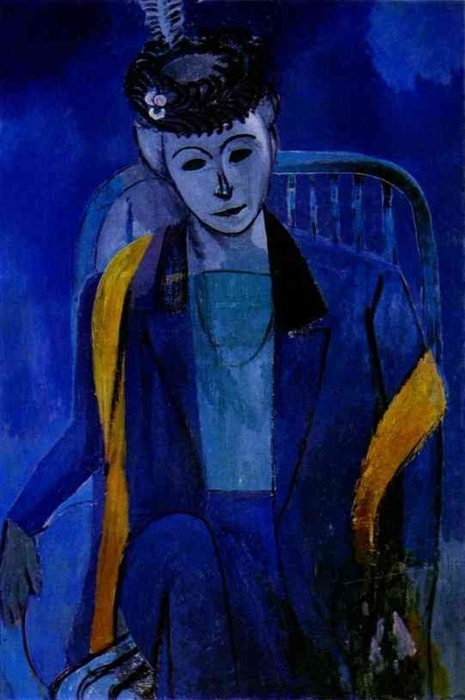 Каземир Малевич :: Портрет жены художника. 1912-13.
