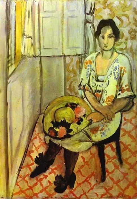 Каземир Малевич :: Сидящая женщина. 1919.