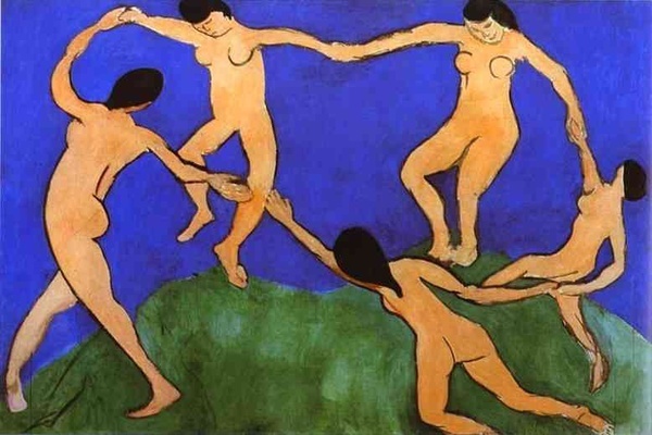 Каземир Малевич :: Танец (первая версия). 1909.