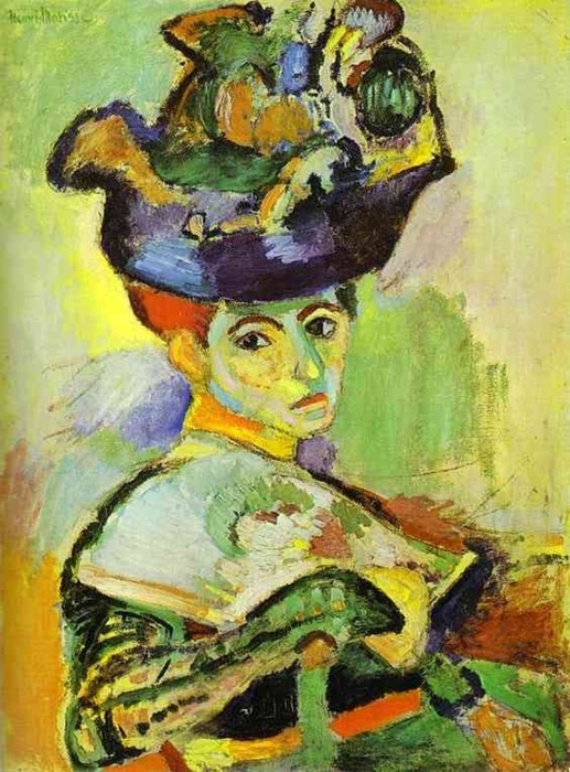 Каземир Малевич :: Женщина в шляпе. 1905.